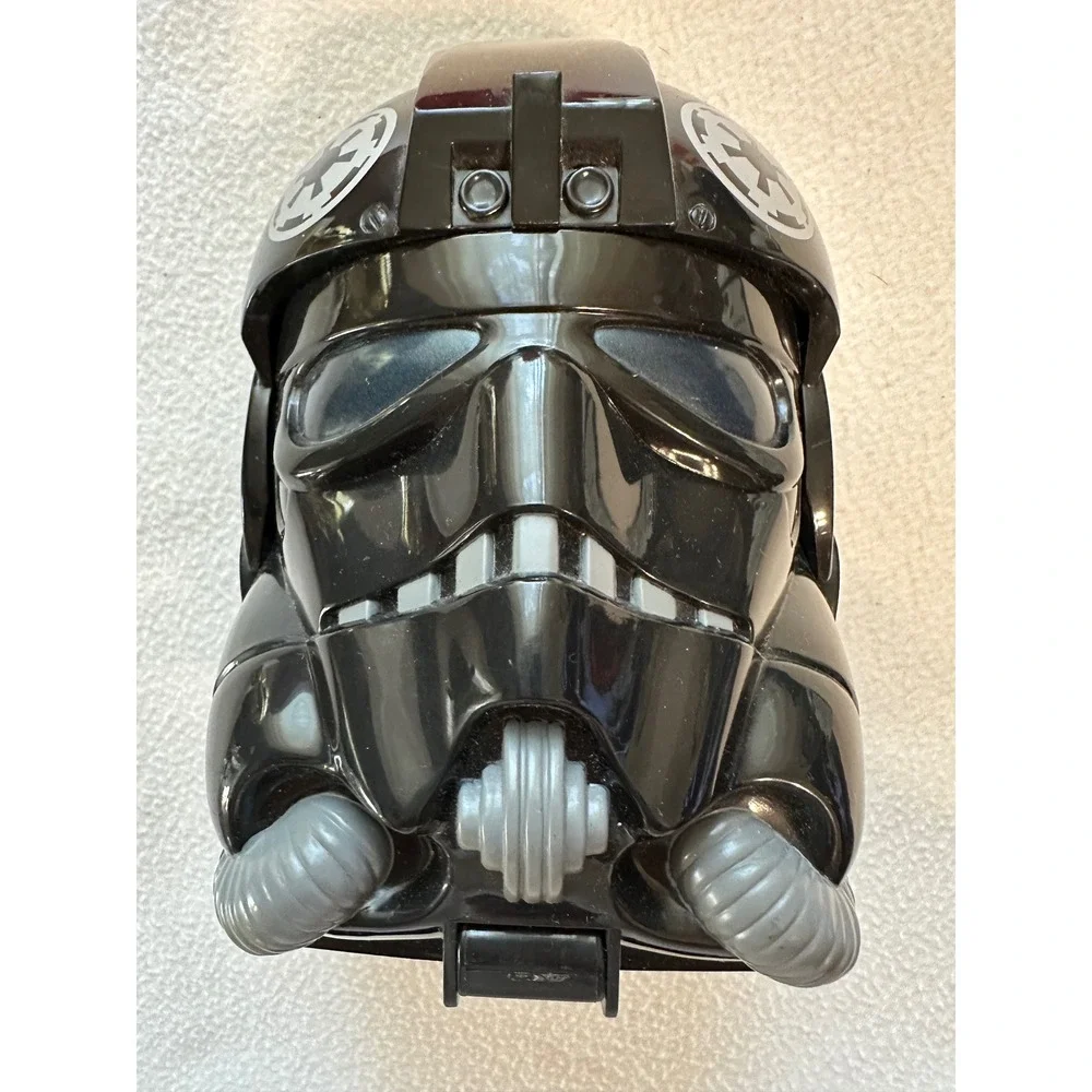 Vintage 1996 Star Wars Micro Machines TIE Fighter Pilot Helmet Playset Galoob